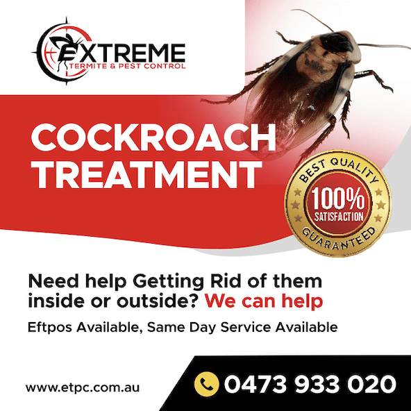 Extreme Termite and Pest Control Cockroach treatments