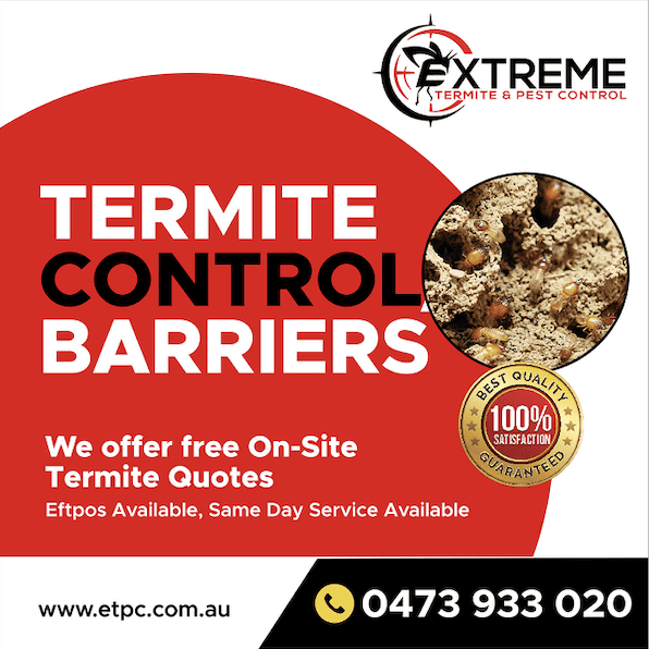 Extreme Termite and Pest Control Termite control barriers